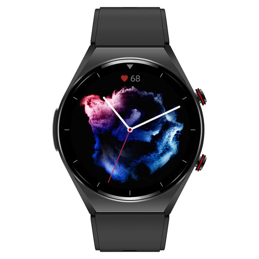 E09 Pro 1.32 inch Color Screen Smart Watch, Support Bluetooth Call / ECG Electrocardiogram(Black) by bashfashion