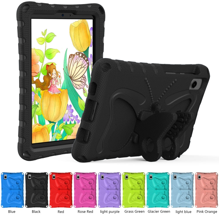 For Samsung Galaxy Tab A 8.0 T290 2019 Butterfly Bracket EVA Shockproof Tablet Case(Black) by bashfashion