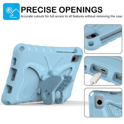 For Samsung Galaxy Tab A 8.0 T290 2019 Butterfly Bracket EVA Shockproof Tablet Case(Light Blue) by bashfashion
