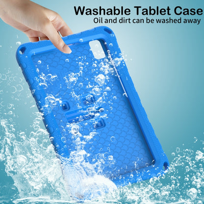 For Samsung Galaxy Tab A 8.0 T290 2019 Butterfly Bracket EVA Shockproof Tablet Case(Blue) by bashfashion