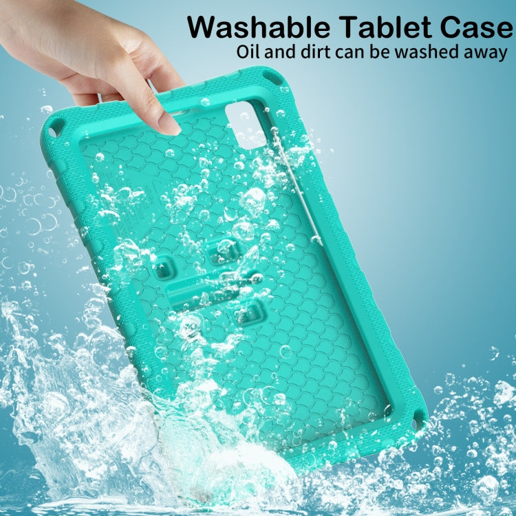 For Samsung Galaxy Tab A 8.0 T290 2019 Butterfly Bracket EVA Shockproof Tablet Case(Mint Green) by bashfashion