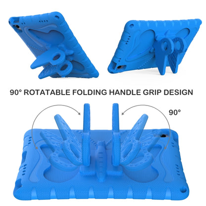 For Samsung Galaxy Tab A11+ / A9+ Butterfly Bracket EVA Shockproof Tablet Case(Blue) by bashfashion