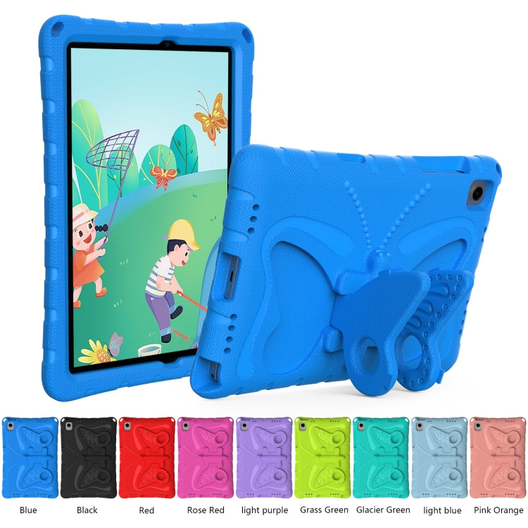 For Samsung Galaxy Tab A11+ / A9+ Butterfly Bracket EVA Shockproof Tablet Case(Blue) by bashfashion