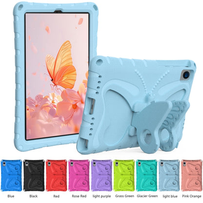 For Samsung Galaxy Tab A7 10.4 T509 Butterfly Bracket EVA Shockproof Tablet Case(Light Blue) by bashfashion
