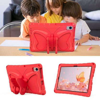 For Samsung Galaxy Tab A7 10.4 T509 Butterfly Bracket EVA Shockproof Tablet Case(Red) by bashfashion