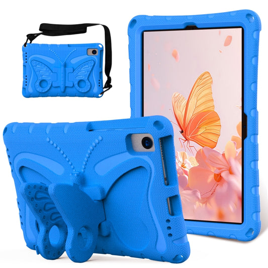 For Samsung Galaxy Tab A7 10.4 T509 Butterfly Bracket EVA Shockproof Tablet Case(Blue) by bashfashion