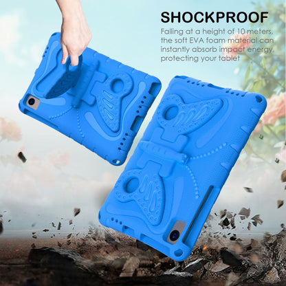 For Samsung Galaxy Tab A7 10.4 T509 Butterfly Bracket EVA Shockproof Tablet Case(Blue) by bashfashion