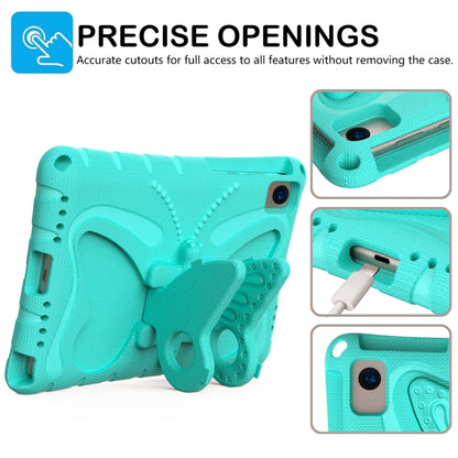 For Samsung Galaxy Tab A7 10.4 T509 Butterfly Bracket EVA Shockproof Tablet Case(Mint Green) by bashfashion