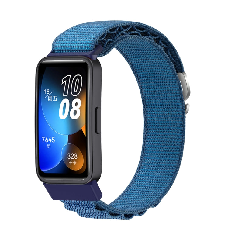 For Huawei Band 8 / 9 Loop Nylon Watch Band(Cape Blue) by bashfashion