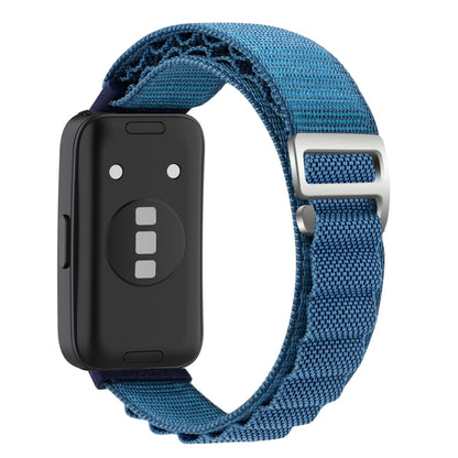 For Huawei Band 8 / 9 Loop Nylon Watch Band(Cape Blue) by bashfashion