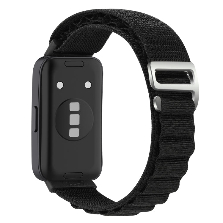 For Huawei Band 8 / 9 Loop Nylon Watch Band(Black) by bashfashion