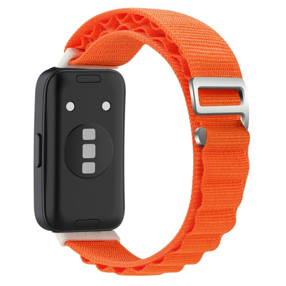 For Huawei Band 8 / 9 Loop Nylon Watch Band(Orange) by bashfashion