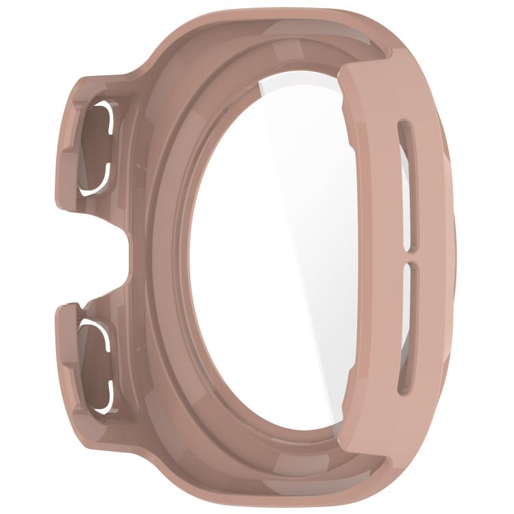 For Samsung Galaxy Watch Ultra 47mm / Ultra 2025 Tempered Film Integrated Waterproof PC Watch Protective Cover(Pink) by bashfashion