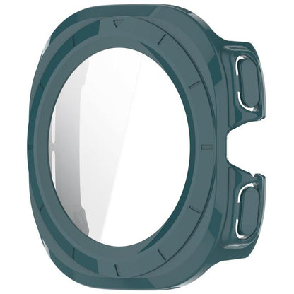 For Samsung Galaxy Watch Ultra 47mm / Ultra 2025 Tempered Film Integrated Waterproof PC Watch Protective Cover(Pine Green) by bashfashion