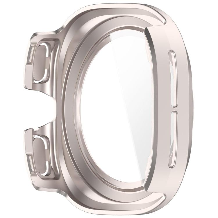 For Samsung Galaxy Watch Ultra 47mm / Ultra 2025 Tempered Film Integrated Waterproof PC Watch Protective Cover(Starlight) by bashfashion