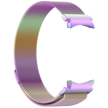 For Samsung Galaxy Watch FE 40mm Milan Magnetic Quick Release Stainless Steel Watch Band(Colorful) by bashfashion