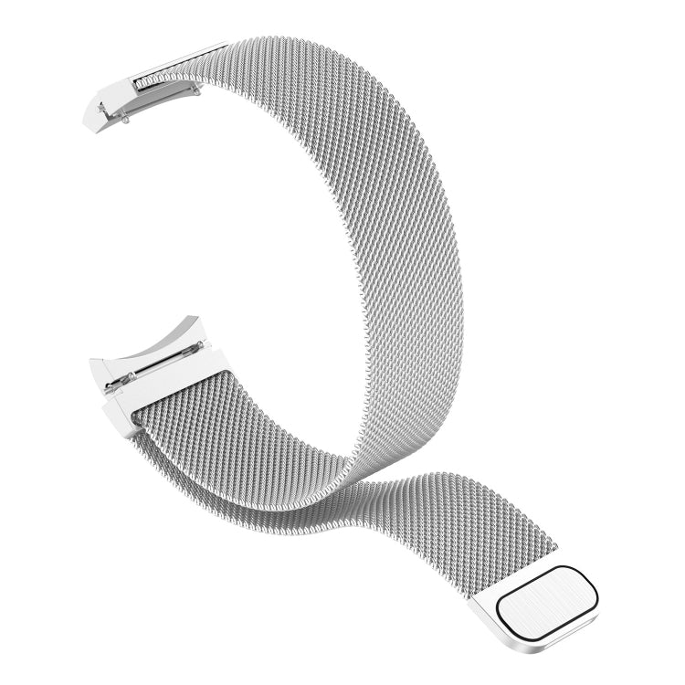 For Samsung Galaxy Watch Ultra 47mm / Ultra 2025 Milan Magnetic Stainless Steel Watch Band(Silver) by bashfashion