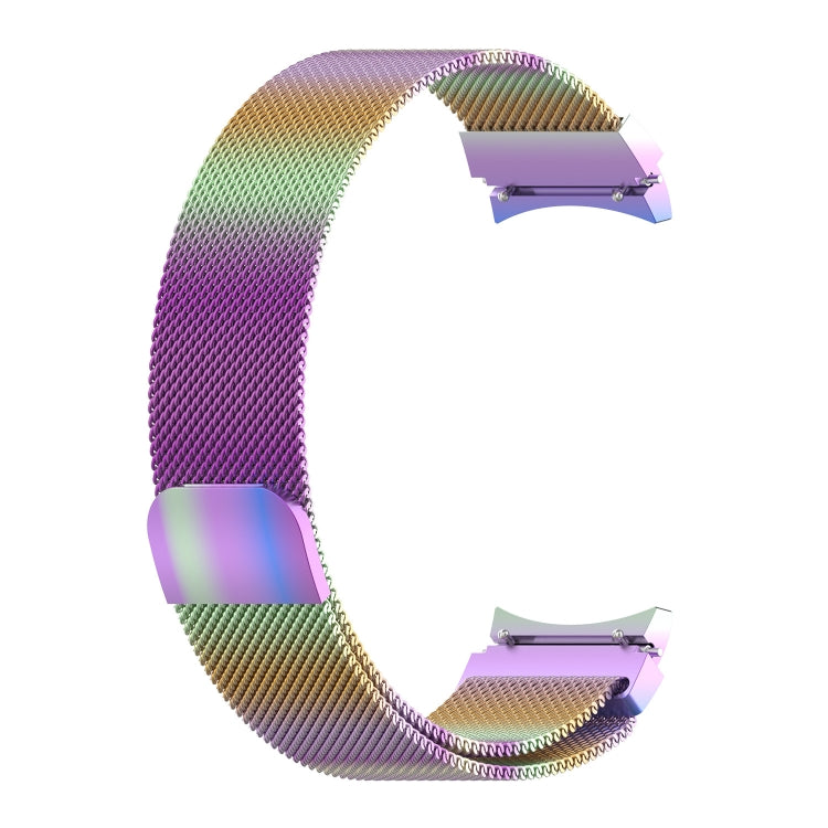 For Samsung Galaxy Watch Ultra 47mm / Ultra 2025 Milan Magnetic Stainless Steel Watch Band(Colorful) by bashfashion