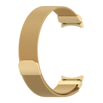 For Samsung Galaxy Watch FE 40mm Milan Magnetic Stainless Steel Watch Band(Gold) by bashfashion
