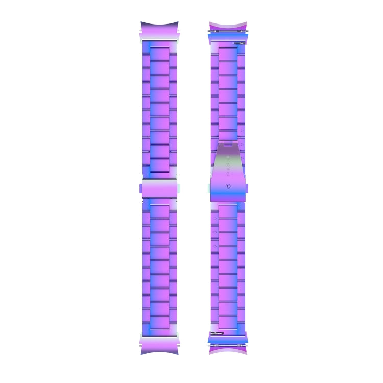 For Samsung Galaxy Watch Ultra 47mm / Ultra 2025 Three Bead Stainless Steel Metal Watch Strap(Color) by bashfashion