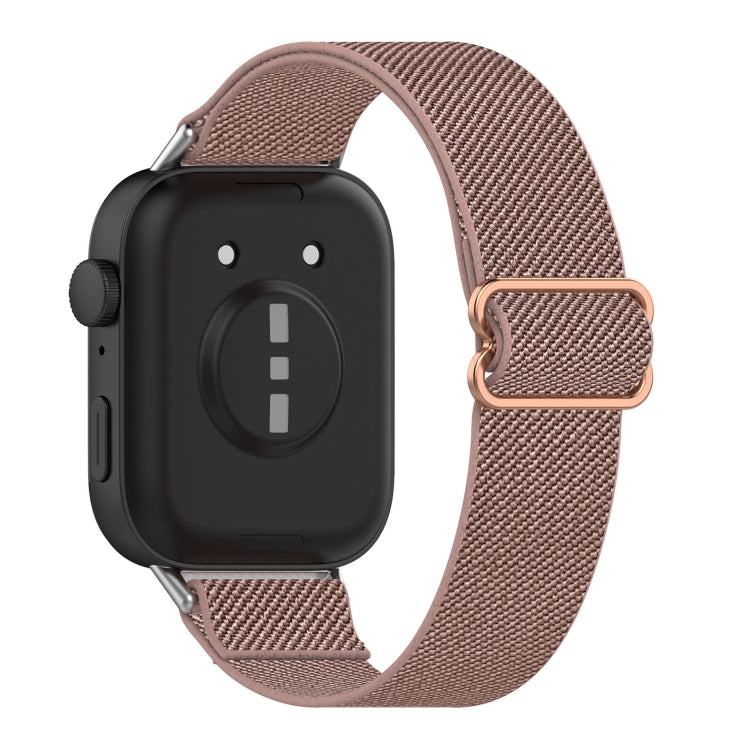 For Huawei Watch Fit 3 Ethnic Style Elastic Nylon Watch Band(Rose Pink) by bashfashion