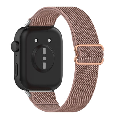 For Huawei Watch Fit 3 Ethnic Style Elastic Nylon Watch Band(Rose Pink) by bashfashion