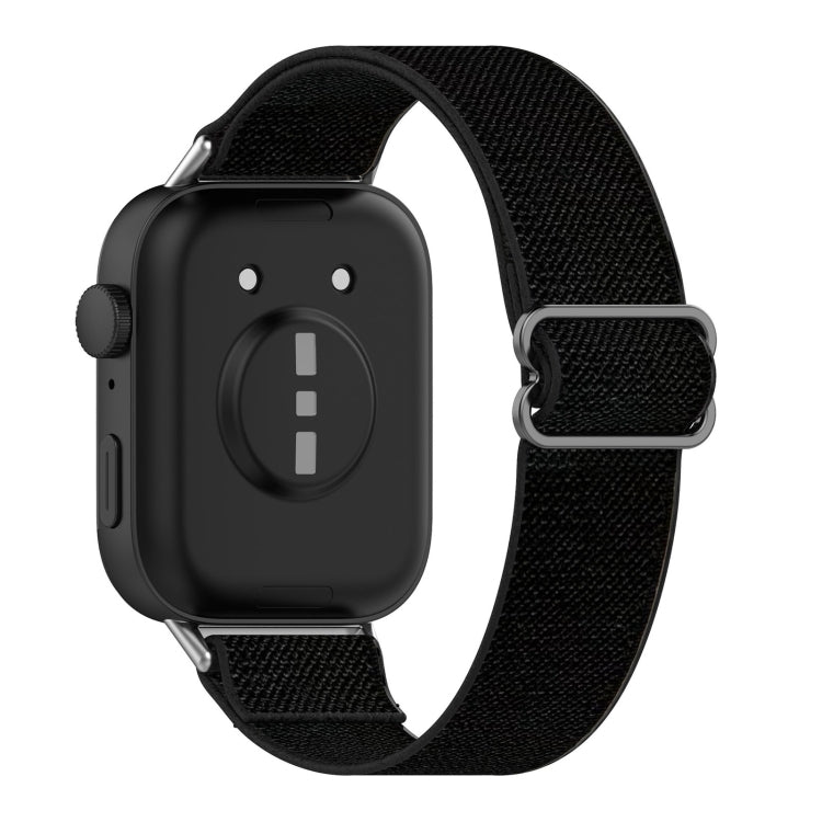 For Huawei Watch Fit 3 Ethnic Style Elastic Nylon Watch Band(Black) by bashfashion