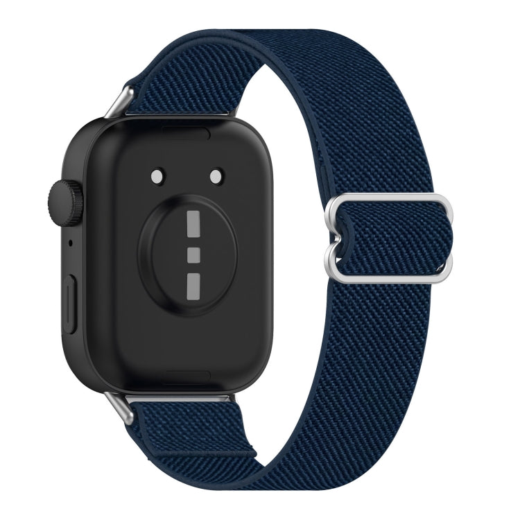 For Huawei Watch Fit 3 Ethnic Style Elastic Nylon Watch Band(Midnight Blue) by bashfashion