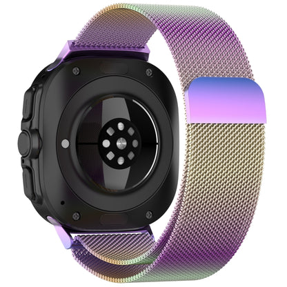 For Samsung Galaxy Watch Ultra 47mm Milan Magnetic Metal Steel Watch Band(Colorful) by bashfashion