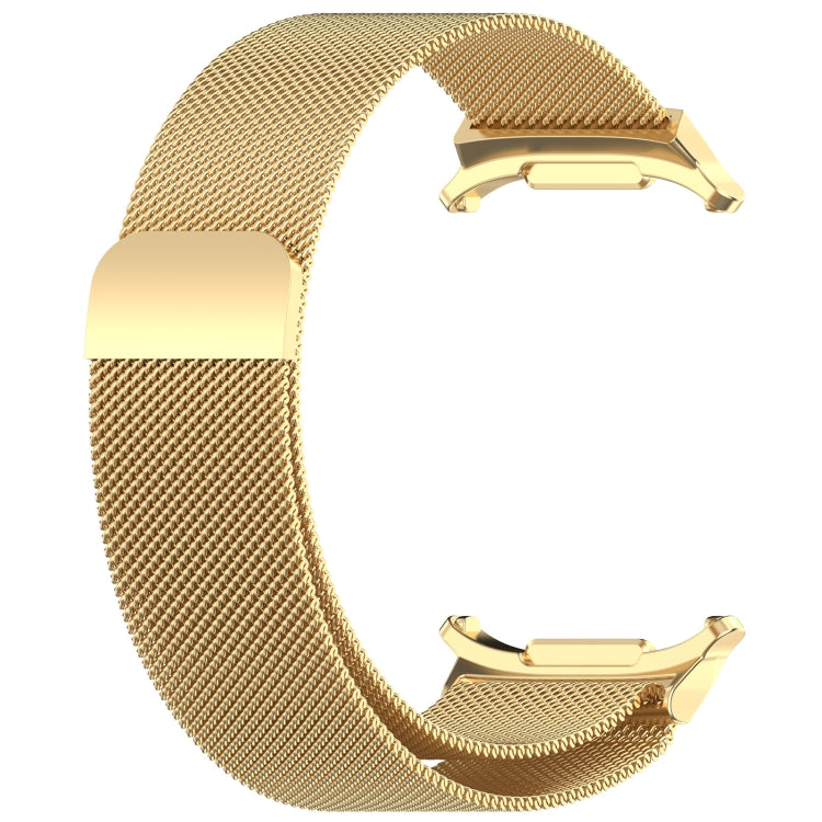 For Samsung Galaxy Watch Ultra 47mm Milan Magnetic Metal Steel Watch Band(Gold) by bashfashion