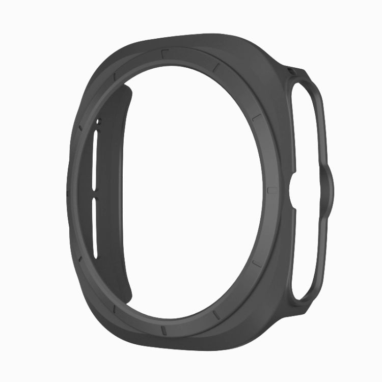 For Samsung Galaxy Watch Ultra 47mm / Ultra 2025 Hollowed PC Watch Protective Case(Black) by bashfashion