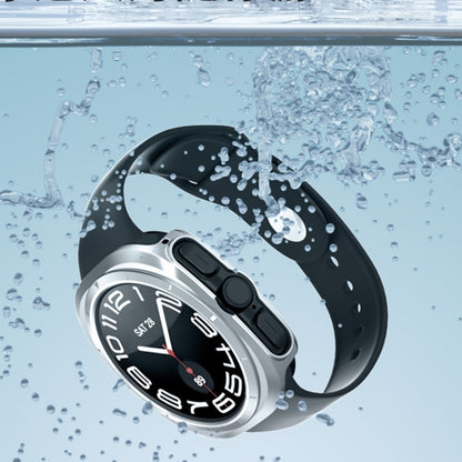 For Samsung Galaxy Watch Ultra 47mm / Ultra 2025 Hollowed PC Watch Protective Case(Midnight Blue) by bashfashion