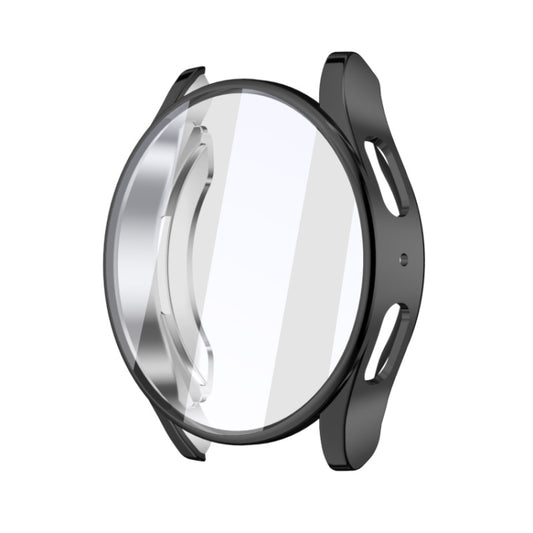 For Samsun Galaxy Watch 7 40mm Full Coverage TPU Electroplated Watch Protective Case(Grey) by bashfashion
