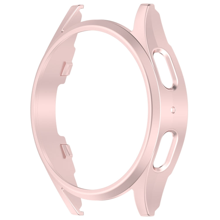 For Sansung Galaxy Watch 7 40mm Half Pack Hollow PC Watch Protective Case(Rose Pink) by bashfashion