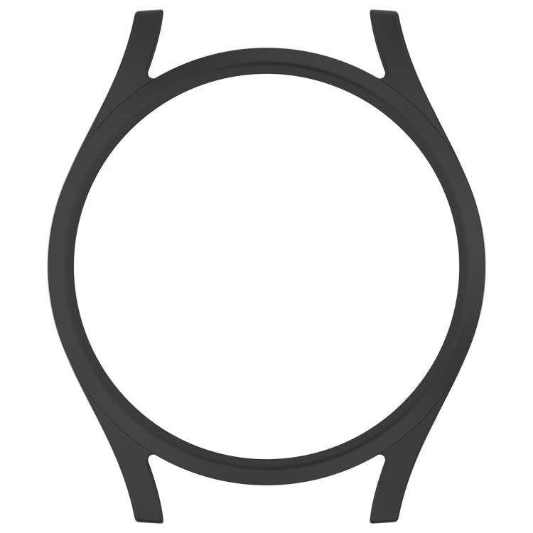 For Sansung Galaxy Watch 7 44mm Half Pack Hollow PC Watch Protective Case(Black) by bashfashion