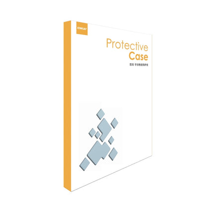 For iPad Air 13 2025 / 2024 ENKAY 360 Rotation PMMA Leather Smart Tablet Case with Pen Slot(Grey) by ENKAY