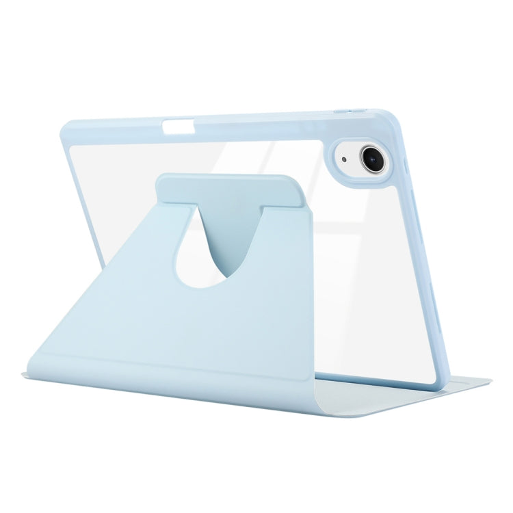 For iPad Pro Air 11 2025 / 2024 ENKAY 360 Rotation PMMA Leather Smart Tablet Case with Pen Slot(Grey) by ENKAY