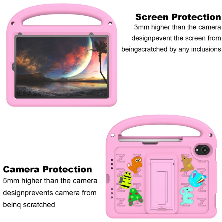For iPad mini 6 / mini 2024 Cartoon Sparrow EVA Shockproof Tablet Case(Pink) by bashfashion