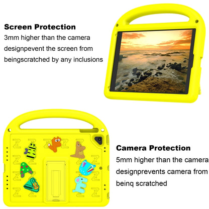For iPad Air 2 / Air / 9.7 2018 Cartoon Sparrow EVA Shockproof Tablet Case(Yellow) by bashfashion