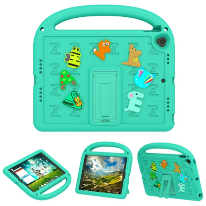 For iPad 10.2 / Air 3 10.5 Cartoon Sparrow EVA Shockproof Tablet Case(Glacier Green) by bashfashion