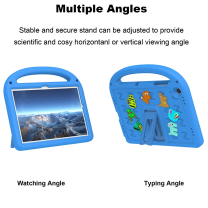 For Samsung Galaxy Tab A11+ / A9+ Cartoon Sparrow EVA Shockproof Tablet Case(Blue) by bashfashion