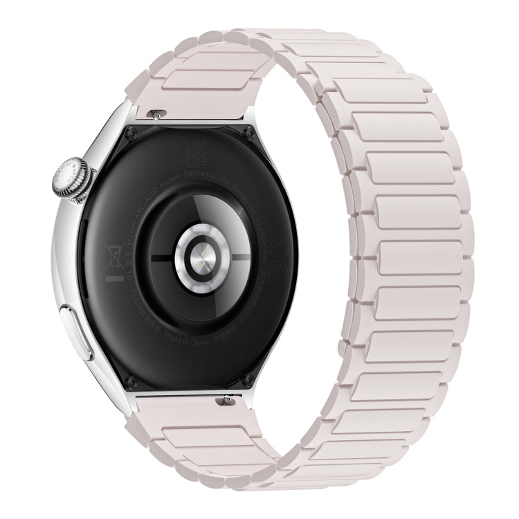 For Samsung Galaxy Gear S3 Frontier 22mm I-shaped Magnetic Silicone Watch Band(Starlight) by bashfashion