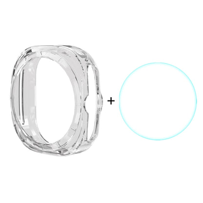 For Samsung Galaxy Watch Ultra 47mm / Ultra 2025 ENKAY Hat-Prince Electroplated Soft TPU Cover + 0.2mm 9H Glass Screen Protector(Transparent) by ENKAY