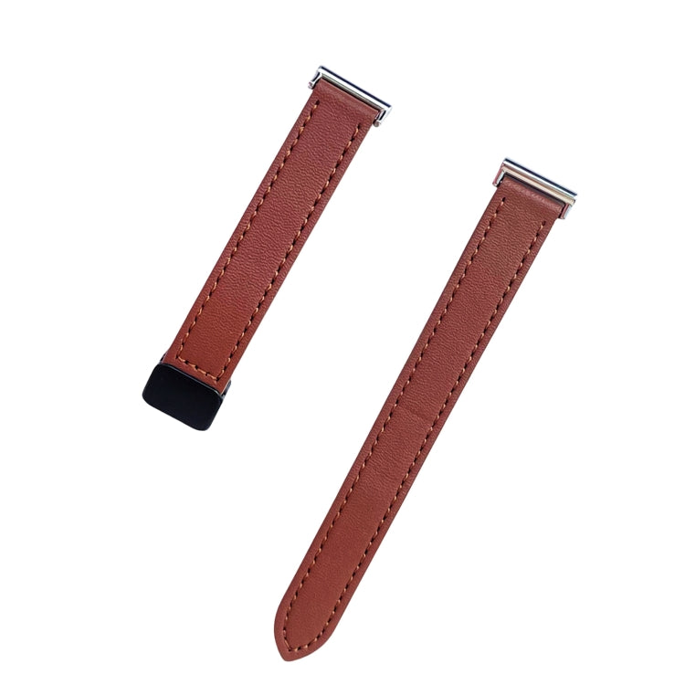 For Samsung Galaxy Gear S3 Classic 22mm Slim Magnetic Buckle Microfiber Leather Watch Band(Mocha Brown) by bashfashion