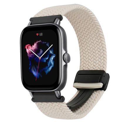 For Amazfit GTS 3 Magnetic Buckle 20mm Braided Watch Band(Starlight) by bashfashion
