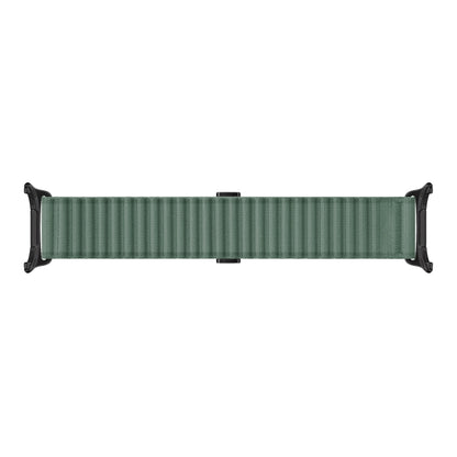 For Samsung Galaxy Watch Ultra 47mm Ocean Style Magnetic Buckle Braided Watch Band(Army Green) by bashfashion