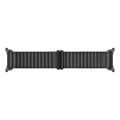 For Apple Watch Series 3 42mm Off Road Magnetic Buckle Braided Nylon Watch Band(Dark Gray) by bashfashion
