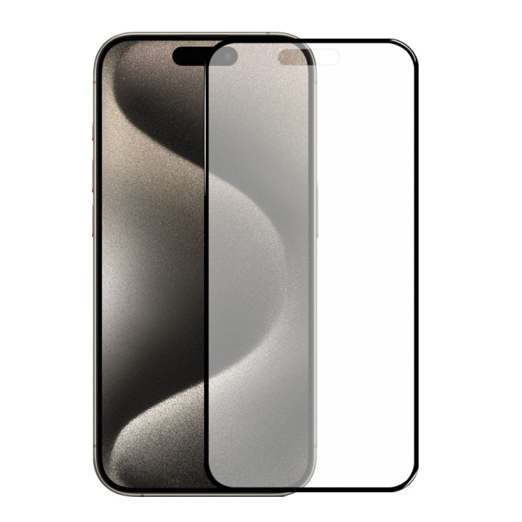 For iPhone 15 Pro Max NORTHJO Matte Silkscreen Anti-Fingerprint Tempered Glass Film by NORTHJO