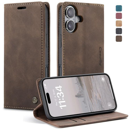 For iPhone 17 CaseMe 013 Multifunctional Horizontal Flip Leather Phone Case(Coffee) by CaseMe