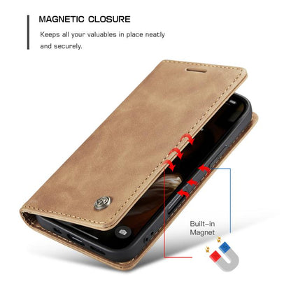 For iPhone 17 CaseMe 013 Multifunctional Horizontal Flip Leather Phone Case(Brown) by CaseMe